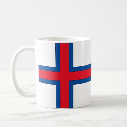 Faroe Islands Flag Coffee Mug