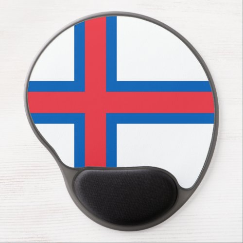 Faroe Islands Flag Gel Mouse Pad