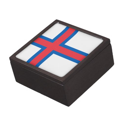 Faroe Islands Flag Gift Box