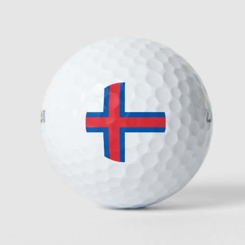 Faroe Islands Flag Golf Balls