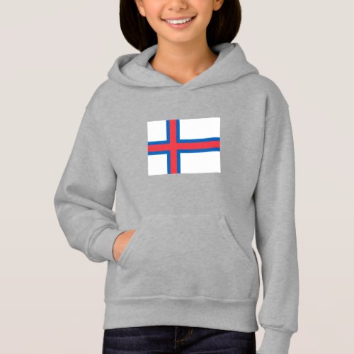Faroe Islands Flag Hoodie