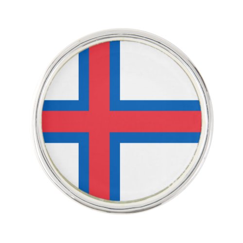 Faroe Islands Flag Lapel Pin