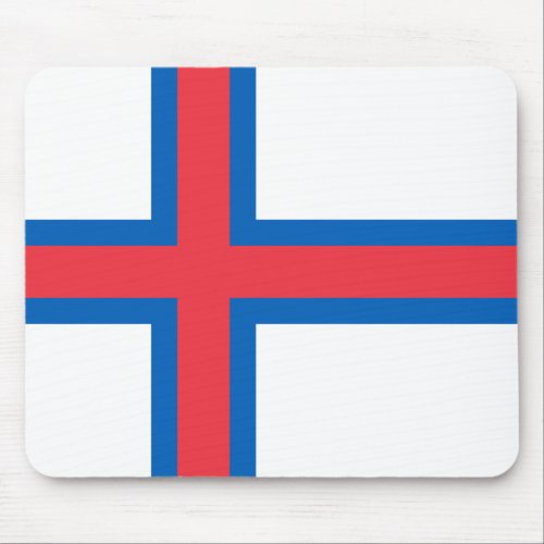 Faroe Islands Flag Mouse Pad