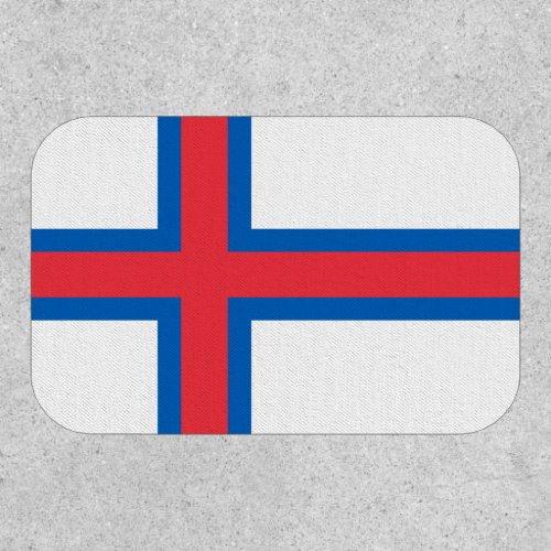 Faroe Islands Flag Patch