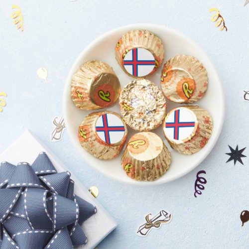 Faroe Islands flag Reeses Peanut Butter Cups