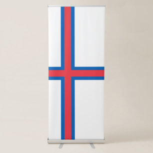 Faroe Islands flag Retractable Banner