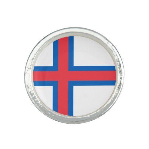 Faroe Islands Flag Ring