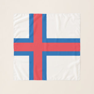 Faroe Islands Flag Scarf