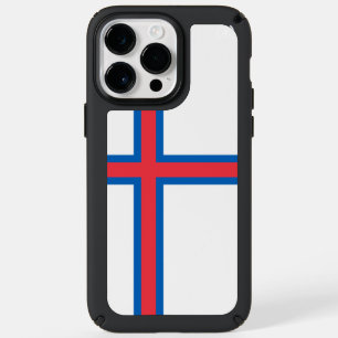 Faroe Islands flag Speck iPhone 14 Pro Max Case