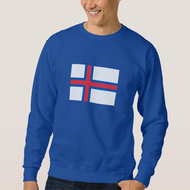 Faroe Islands Flag Sweatshirt (Front)