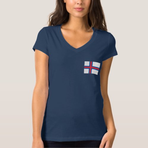 Faroe Islands Flag T_Shirt