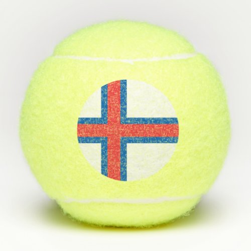 Faroe Islands Flag Tennis Balls