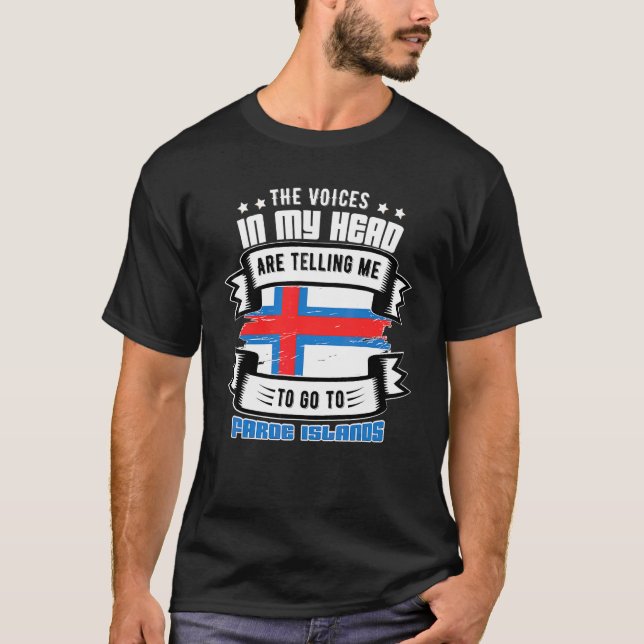 Faroe Islands In My Head T-Shirt (Front)
