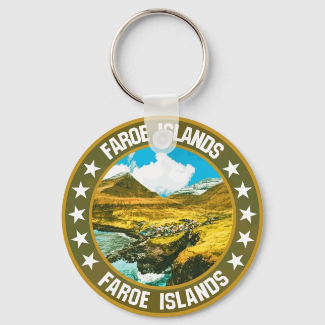 Faroe Islands                                      Keychain (Front)
