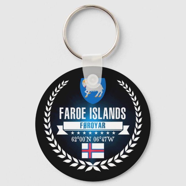 Faroe Islands Keychain (Front)