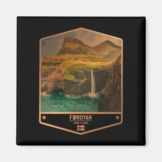 Faroe Islands Magnet (Front)