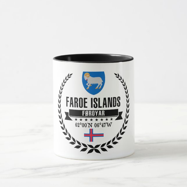Faroe Islands Mug (Center)