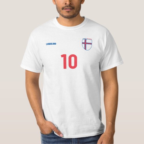 Faroe Islands National Football Team Soccer Retro T_Shirt