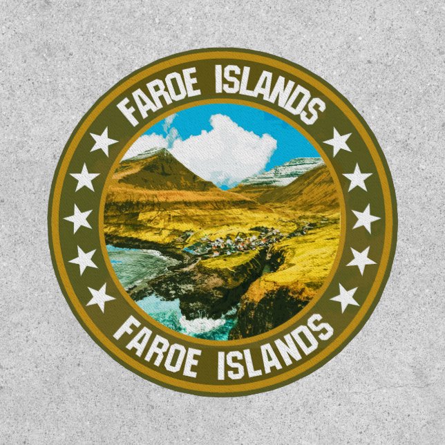 Faroe Islands                                      Patch (Front)