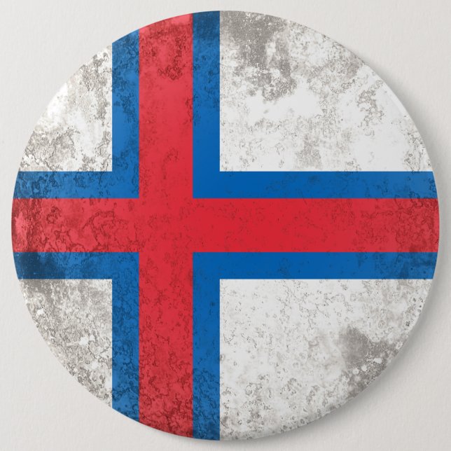 Faroe Islands Pinback Button (Front)