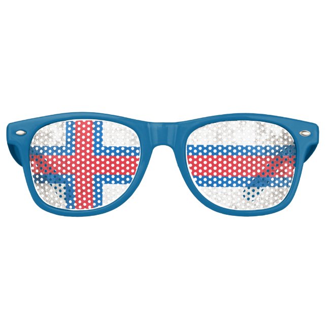 Faroe Islands Retro Sunglasses (Front)