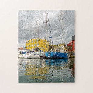 Faroe Islands   Tórshavn Harbor Jigsaw Puzzle