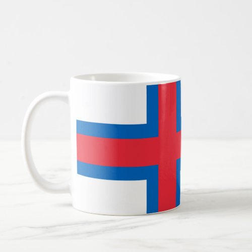 Faroese flag mug
