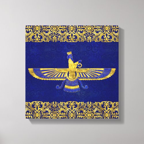 Farohar _ faravahar _Fravashi Canvas Print