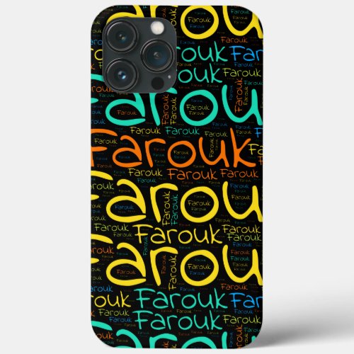 Farouk iPhone 13 Pro Max Case