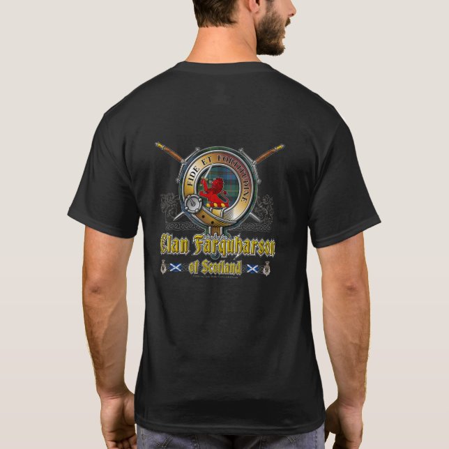 Farquharson Clan Badge T-Shirt (Back)