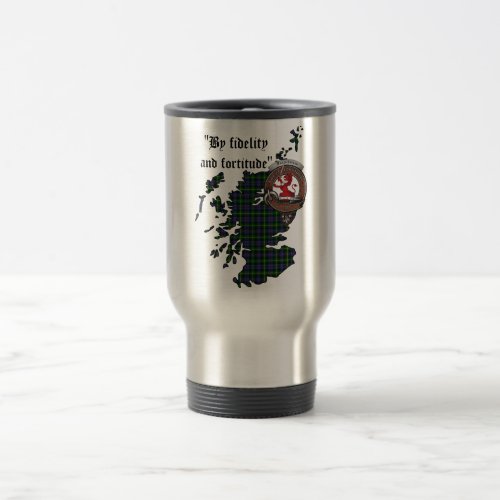 Farquharson Clan Badge Travel Mug