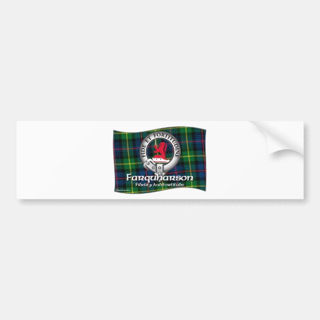 Farquharson Clan Bumper Sticker (Front)