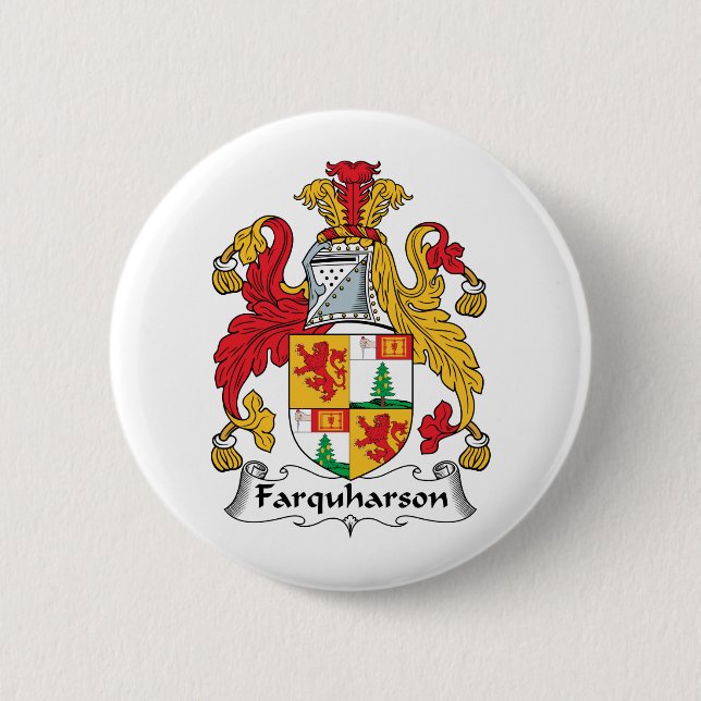 Farquharson Family Crest Button (Front)