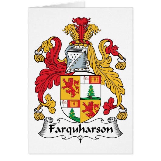 Farquharson Family Crest Cards (Front)