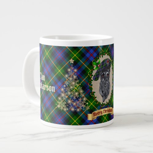 Farquharson Personalized Christmas  Giant Coffee Mug
