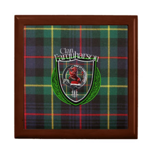 Farquharson Scottish Clan Tartan & Crest Gift Box