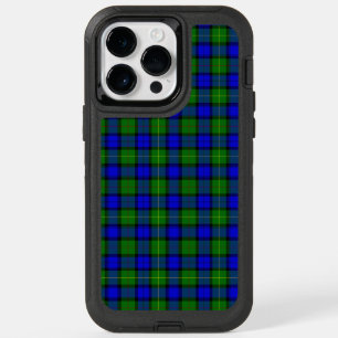 Farquharson tartan blue green plaid OtterBox iPhone 14 pro max case