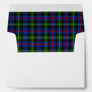Farquharson Tartan Wedding Envelopes