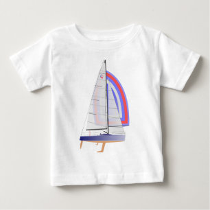 Farr 30 One Design Racing Sailboat Baby T-Shirt
