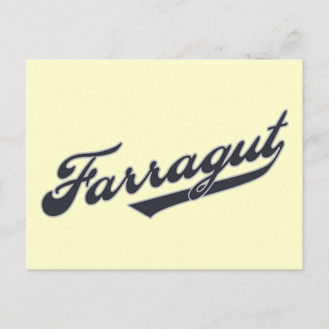 Farragut Postcard (Front)