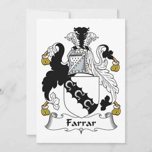 Farrar Family Crest (Front)