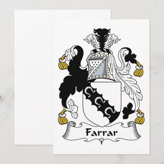 Farrar Family Crest (Front/Back)