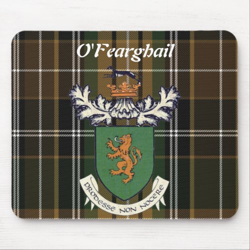 Farrell Clan of Ireland coat of arms Mousepad