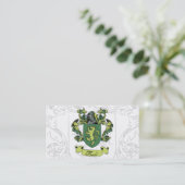 Farrell Family Crest Business Cards (Standing Front)