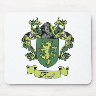 Farrell Family Heraldry Crest Mouse Pad