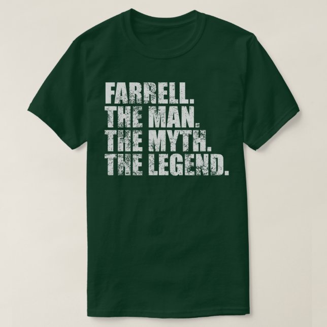 FarrellFarrell Family name Farrell last Name Farre T-Shirt (Design Front)