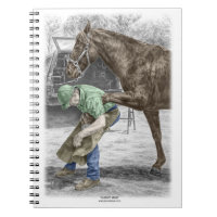 Farrier Blacksmith Shoeing Horse