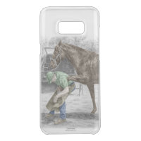 Farrier Blacksmith Shoeing Horse