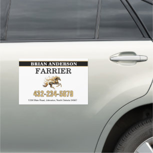 Farrier Car Magnet
