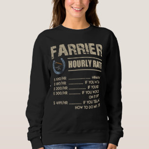 Farrier Horse Tee Farrier Hourly Rate